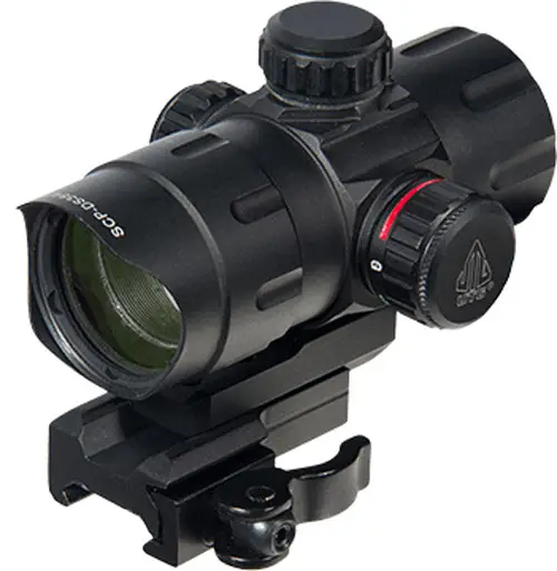 utg-red-dot-4-0-moa-dot-38mm-t-dot-red-grn-w-integral-qd-mt