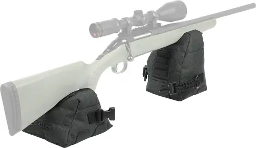 allen-eliminator-shooting-bags-front-rear-grey-black