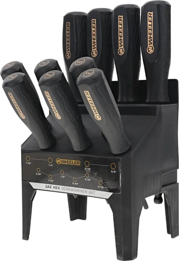 wheeler-10pc-saehex-bench-driver-set
