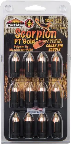 harvester-scorpion-50-cal-300gr-451-poly-tip-sabot-12pk