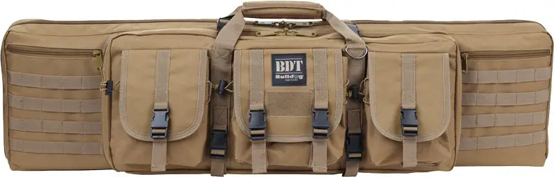 bulldog-36-single-tactical-cs-3-large-accessory-pockets-tan