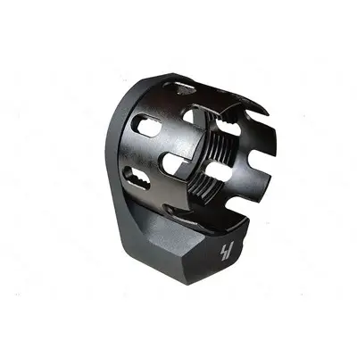 ar-receiver-enhanced-castle-nut-with-ext-qd-endplate-black