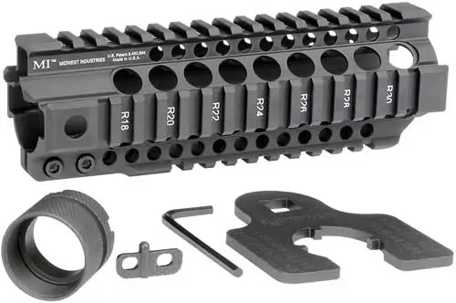 ar-15-combat-t-series-1-pc-free-float-handguard-7-25-black