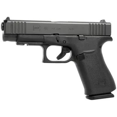 48-9mm-luger-4bbl-215rd-mags-w-front-rails-black-at