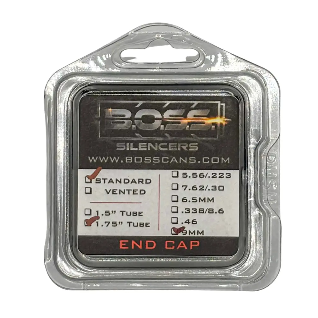 boss-9mm-end-cap-for-1-75in-boss-silencer-models-only-stainless-end-cap-standard-black-ec-175-9mm-ss-se-blk