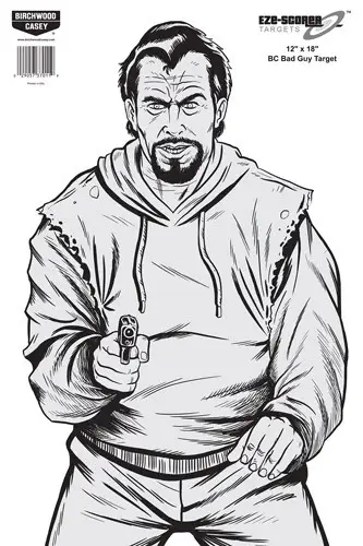 b-c-target-eze-scorer-12x18-bad-guy-silhouette-10-targets